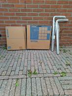 Wisa 1000 stortbak geberit wc toiletbril chromen vloerbuis, Ophalen of Verzenden, Nieuw, Overige typen