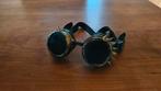 Steampunk Goggles met spikes & extra glazen, Hobby en Vrije tijd, Kostuums, Theaterbenodigdheden en LARP, Ophalen of Verzenden