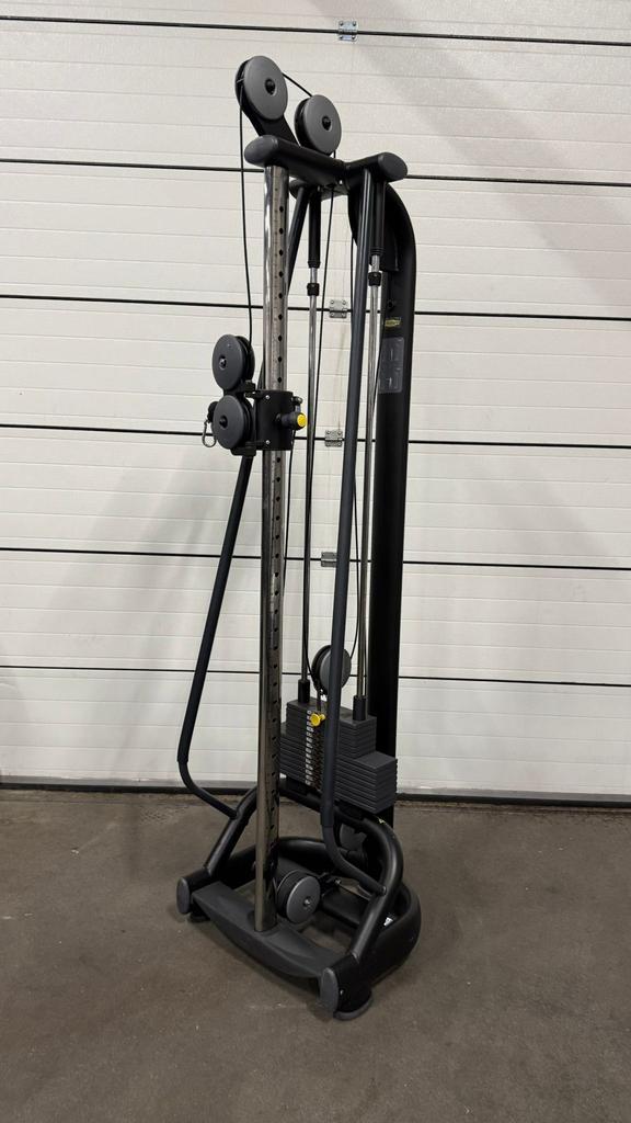 Zwarte Technogym Verstelbare Pulley, Sport en Fitness, Fitnessmaterialen, Gebruikt, Overige typen, Ophalen