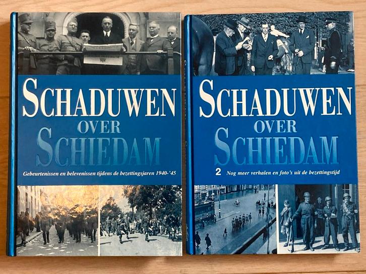 Schaduwen over Schiedam - WOII Geschiedenis, Boeken, Oorlog en Militair, Gelezen, Algemeen, Tweede Wereldoorlog, Verzenden
