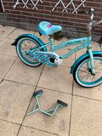 Blauwe kinderfiets 16 inch met zijwieltjes blauw, Fietsen en Brommers, Fietsen | Kinderfietsjes, Ophalen, Zo goed als nieuw, 16 tot 20 inch