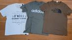 3 Shirts maat S, Adidas, Northface en Puma, 100% katoen, Overige kleuren, Ophalen of Verzenden, Zo goed als nieuw, The North Face