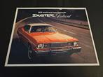 Brochure Plymouth Duster & Valiant 1975 USA, Ophalen of Verzenden, Zo goed als nieuw, Overige merken