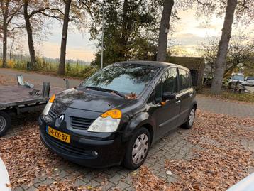 Renault Modus 1.6 16V E4 2005 Zwart Airco en APK beschikbaar voor biedingen