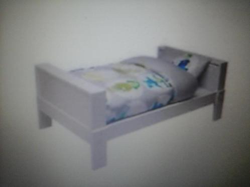 ikea juniorbed meegroeibed, Kinderen en Baby's, Kinderkamer | Bedden, Gebruikt, 180 cm of meer, 70 tot 85 cm, Lattenbodem, Matras