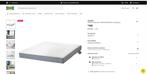 IKEA matras Vesteroy 140x200 (+ matras beschermer), Ophalen, Gebruikt, Tweepersoons, 140 cm