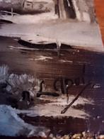 Schilderij op hout  (luis apol), Antiek en Kunst, Ophalen