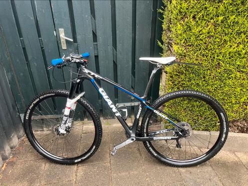 Giant XTC 29-er carbon ex-WK fiets, Fietsen en Brommers, Fietsen | Mountainbikes en ATB, Gebruikt, Giant, Hardtail, Ophalen