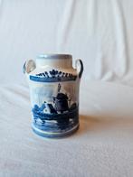 Delftsblauw Vaasje met Molen, Antiek en Kunst, Ophalen of Verzenden