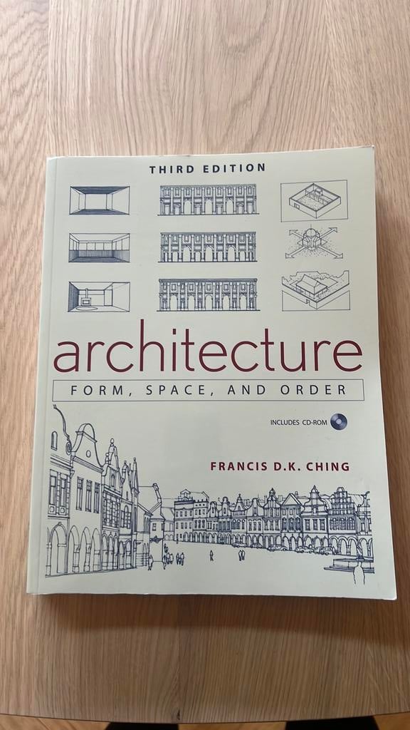 Architecture 3e : Form, Space, and Order, Boeken, Ophalen of Verzenden, Gelezen, Architecten