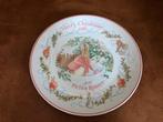 Beatrix Potter Peter Rabbit Konijn Kerst Bord, Verzamelen, Ophalen of Verzenden, Zo goed als nieuw, Porselein, Bord of Schaal