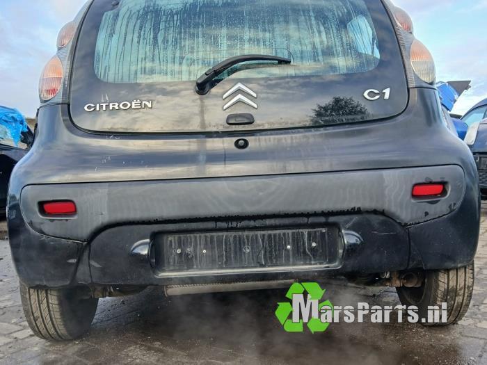 Achterbumper van een Citroen C1, Auto-onderdelen, Carrosserie en Plaatwerk, Bumper, Citroën, Gebruikt, 3 maanden garantie, Ophalen of Verzenden