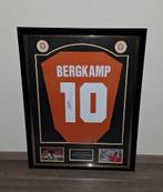 Ingelijst Ned .elftal shirt gesigneerd door Bergkamp met coa, Ophalen of Verzenden, Nieuw, Shirt