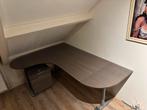 Hoekbureau met kastje, Ophalen, Zo goed als nieuw, Bureau