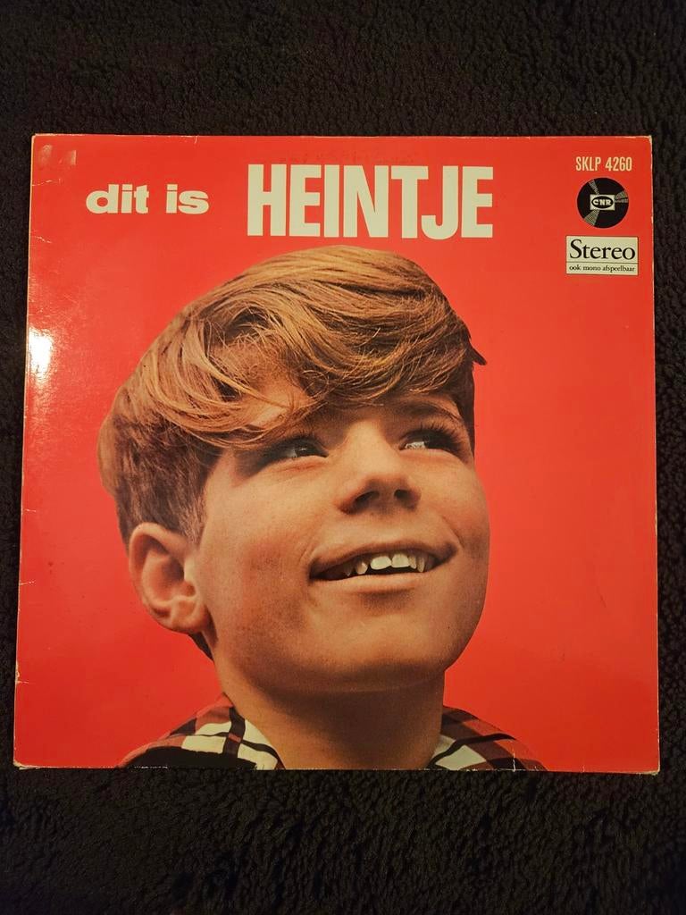 LP vinyl dit is Heintje, Cd's en Dvd's, Vinyl | Nederlandstalig, Ophalen of Verzenden, Gebruikt, 12 inch, Levenslied of Smartlap