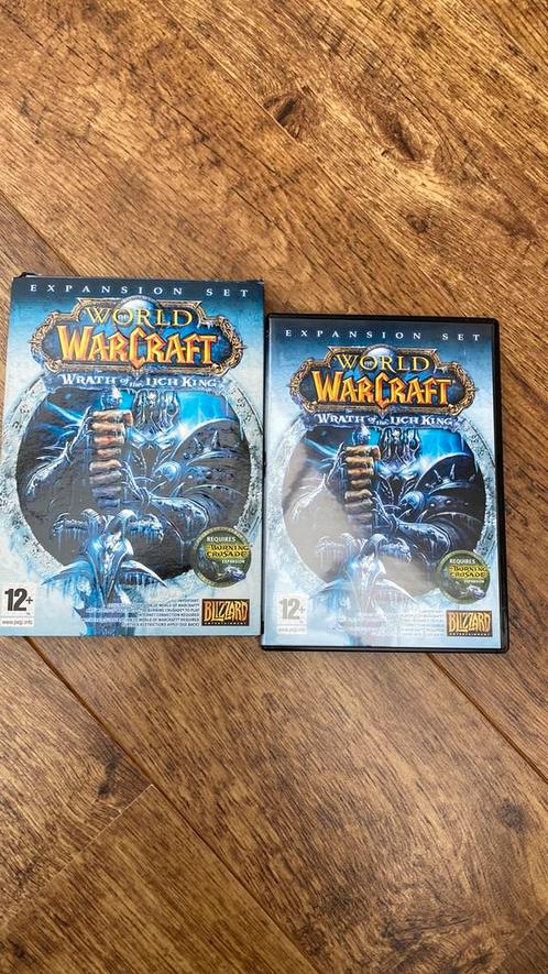 world of warcraft: wrath of the lich king (PC/mac, Spelcomputers en Games, Games | Pc, Zo goed als nieuw, Role Playing Game (Rpg)