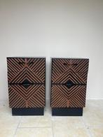 2x kastjes, Huis en Inrichting, Kasten | Dressoirs, Ophalen, 25 tot 50 cm, 50 tot 100 cm, Met klep(pen)