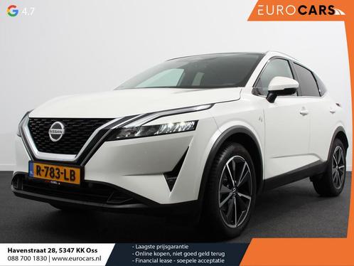 Nissan Qashqai 1.3 MHEV Design Acenta Panorama dak Climate c, Auto's, Nissan, Bedrijf, Te koop, Qashqai, ABS, Achteruitrijcamera