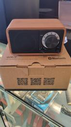 Sangean WR-7 FM/Bluetooth Houten Radio - Nieuw!, Nieuw, Ophalen of Verzenden, Nvt, Nvt