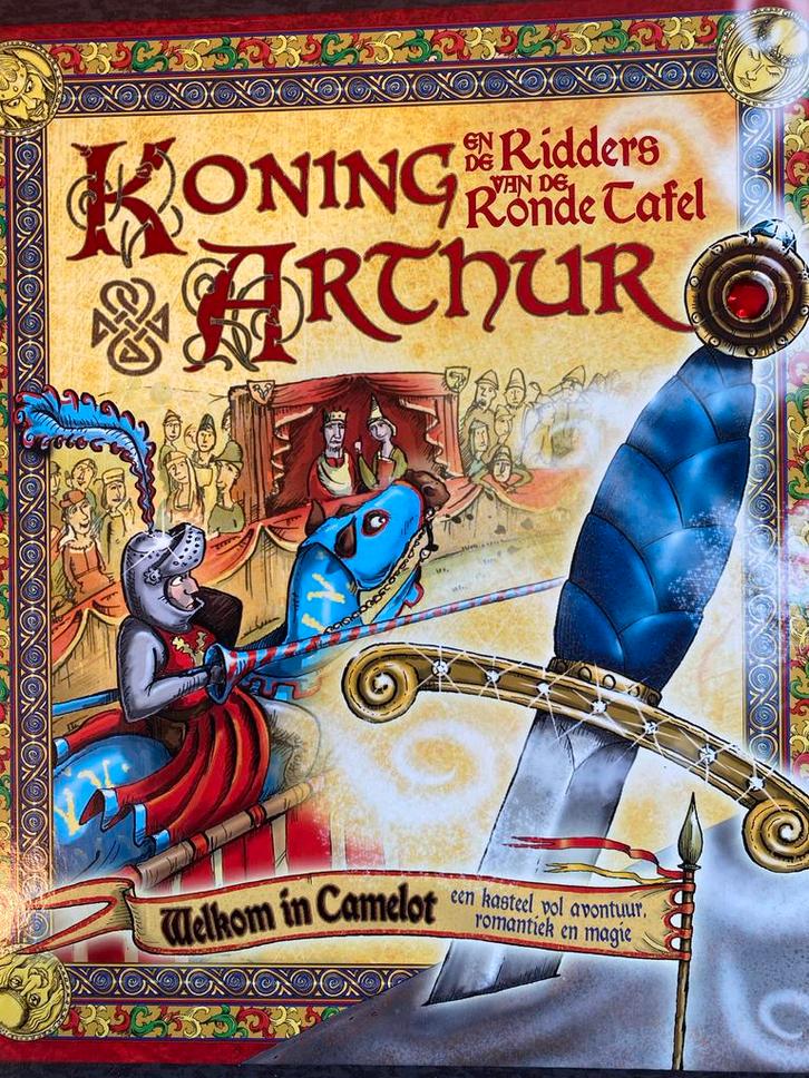 Koning Arthur en de Ridders van de Ronde Tafel, Boeken, Kinderboeken | Jeugd | onder 10 jaar, Zo goed als nieuw, Sprookjes, Ophalen of Verzenden