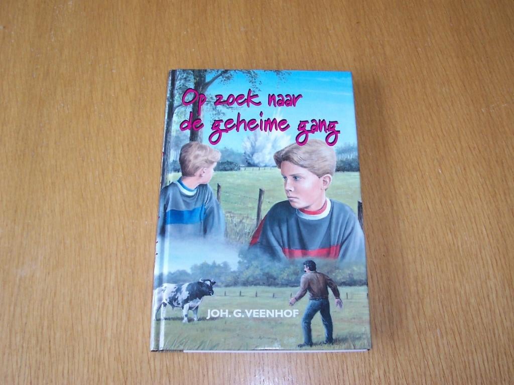 Joh G Veenhof Op zoek naar de geheime gang, Ophalen of Verzenden, Zo goed als nieuw