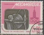 2803. Mozambique 692 gest. Olymp. Spelen, Verzenden, Overige landen, Gestempeld