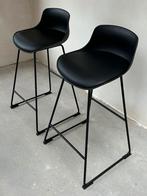 2x barkruk Liva - kunststof kuip met zacht zitkussen, Ophalen, Met voetsteun, Zo goed als nieuw, 90 cm of meer