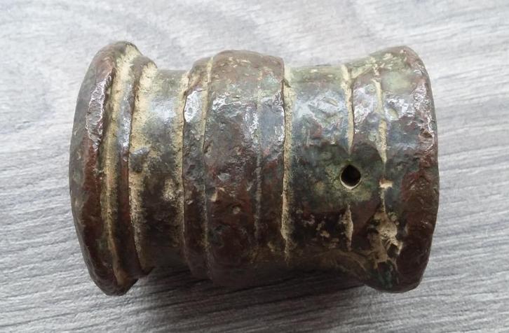 16 de eeuw Bronzen Kanonskogel Mortier Kanon Signaalkanon, Antiek en Kunst, Antiek | Koper en Brons, Brons, Ophalen of Verzenden