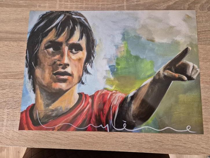 Johan Cruijff placemats, Verzamelen, Sportartikelen en Voetbal, Nieuw, Poster, Plaatje of Sticker, Ajax, Ophalen of Verzenden