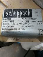 Scheppach ha 2000 Stofafzuiging, Ophalen, Gebruikt, Elektrisch, Overige soorten