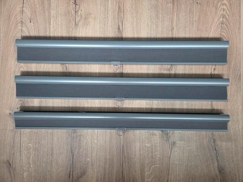 3x Hoppvals plisségordijn Ikea, Huis en Inrichting, Stoffering | Gordijnen en Lamellen, Zo goed als nieuw, Minder dan 100 cm, Grijs