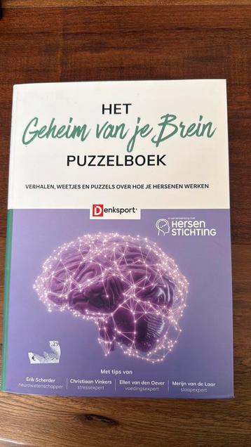 Puzzelboek Denksport - het geheim van je brein beschikbaar voor biedingen