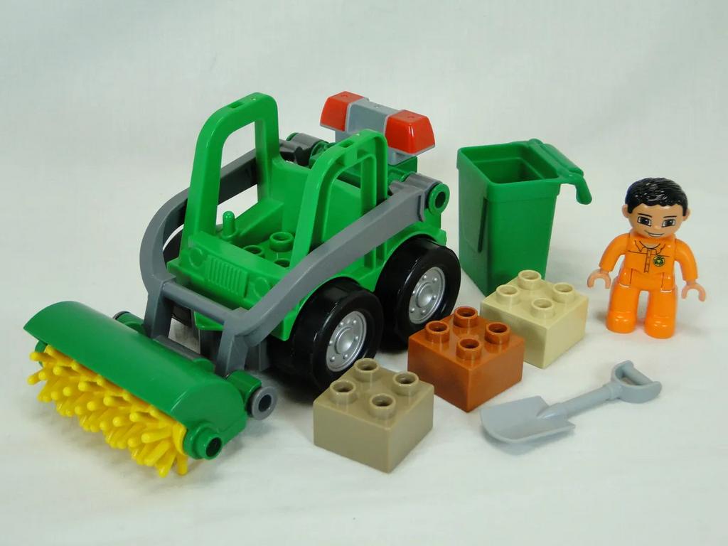 Duplo 4978 - Veegwagen, Kinderen en Baby's, Speelgoed | Duplo en Lego, Gebruikt, Duplo, Complete set, Ophalen of Verzenden