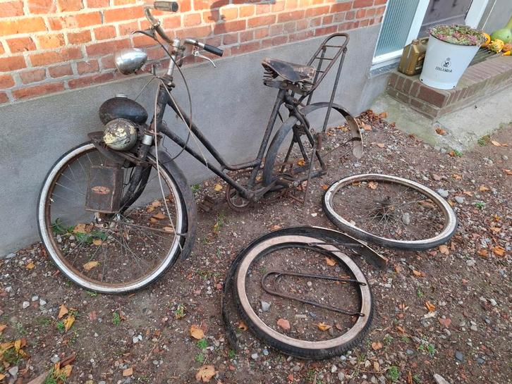 Berini Eitje Oldtimer Schuurvondst - Pon Frame, Fietsen en Brommers, Fietsonderdelen, Gebruikt, Oldtimer, Frame, Ophalen