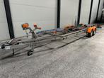 vancleas rvs boottrailer base 3500kg  9,5 meter geremd 2 as, Watersport en Boten, Ophalen, 1500 tot 3000 kg, Nieuw, Minder dan 6 meter