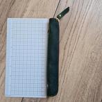 Vulpen etui, forest green, zgan, echt leer, Ophalen of Verzenden, Zo goed als nieuw
