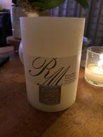 Riviera Maison frosted candle kaars, Overige materialen, Nieuw, Ophalen of Verzenden, Crème