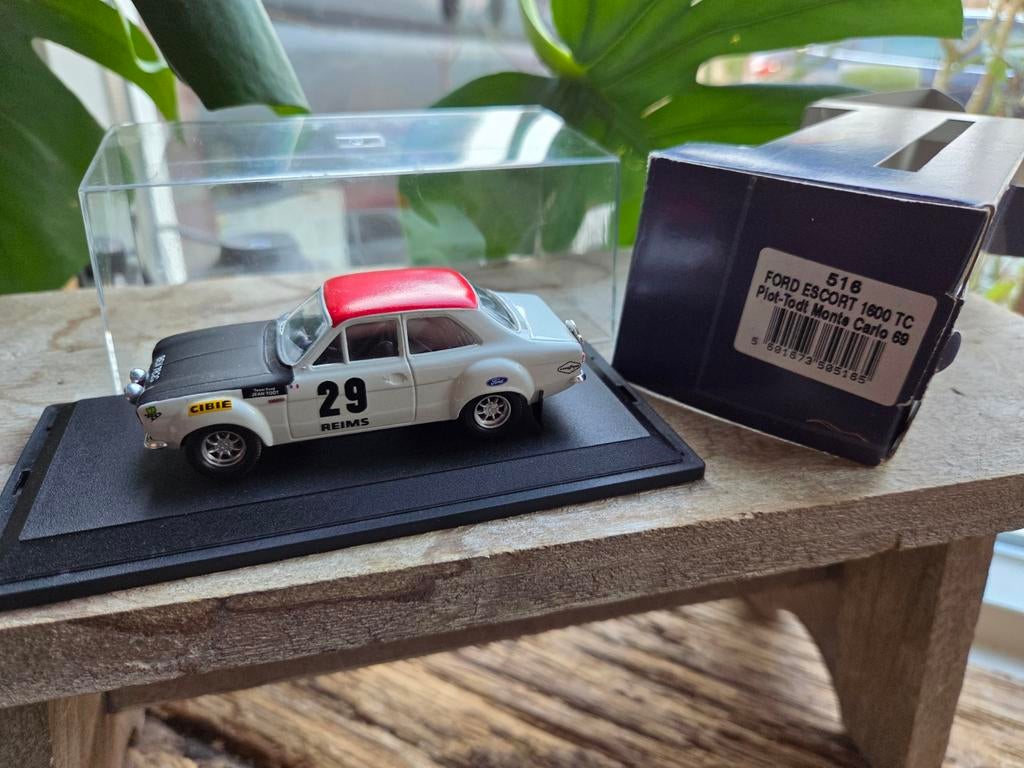 Trofeu ford Escort 1600 TC piot / todt monte Carlo 1969 nr29, Ophalen, Auto, Overige merken