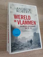 Andrew Robers Wereld in vlammen, Ophalen of Verzenden, Tweede Wereldoorlog, Zo goed als nieuw, Overige onderwerpen