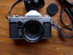 RICOH singlex tls analoge camera met tas, Gebruikt, Ophalen of Verzenden, Compact, Overige Merken