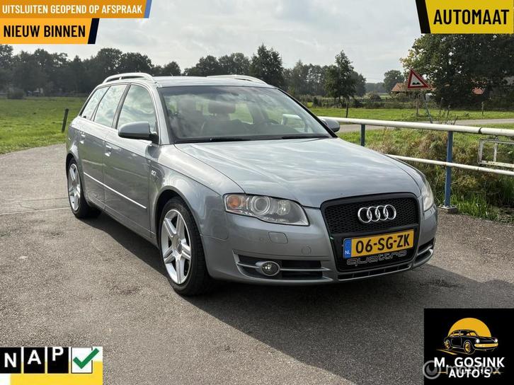 Audi A4 Avant 2.0 TFSI quattro Pro Line Automaat 245dkm Nap, Auto's, Audi, Bedrijf, Te koop, A4, 4x4, ABS, Airbags, Airconditioning