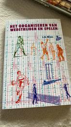 J.G. Wedel - Het organiseren van wedstrijden en spelen, Boeken, Ophalen of Verzenden, Zo goed als nieuw, J.G. Wedel