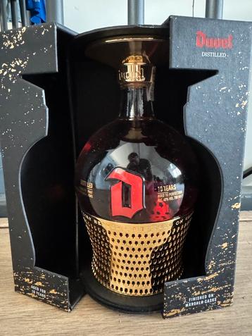 Lege fles Duvel Whiskey 10 Yeat Distilled Whisky beschikbaar voor biedingen