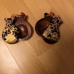 vintage Spaanse castagnetten ca 1960 handgeschilderd, Ophalen of Verzenden, Gebruikt, Overige soorten