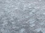 Restpartij bestratingsmaterialen Trommel klinker antraciet, Tuin en Terras, Tegels en Klinkers, Ophalen, Klinkers, Nieuw, 10 m² of meer