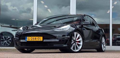 Tesla Model 3 Performance AWD 75 kWh Carbon Premium Audio 20, Auto's, Tesla, Bedrijf, Te koop, Model 3, 4x4, ABS, Airbags, Airconditioning