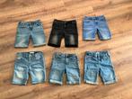 6x Jongens korte broeken / broek / spijkerbroeken maat 128, Broek, Ophalen of Verzenden, Zo goed als nieuw, Name IT