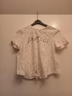 Wit crop shirt Only, Ophalen of Verzenden, Zo goed als nieuw, Wit, Korte mouw