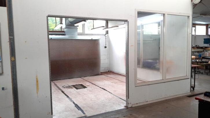 Spuitcabine, compleet met compressor, afzuiginstallatie, Diensten en Vakmensen, Auto en Motor | Schadeherstellers en Spuiterijen