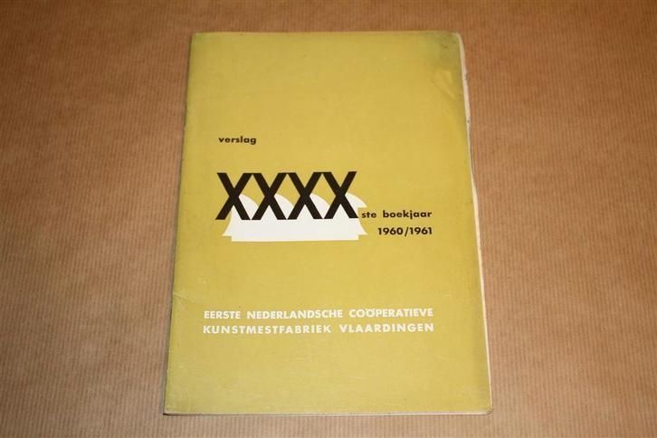 Verslag Eerste Ned Coöp Kunstmestfabriek Vlaardingen 1960, Boeken, Geschiedenis | Stad en Regio, Gelezen, Ophalen of Verzenden